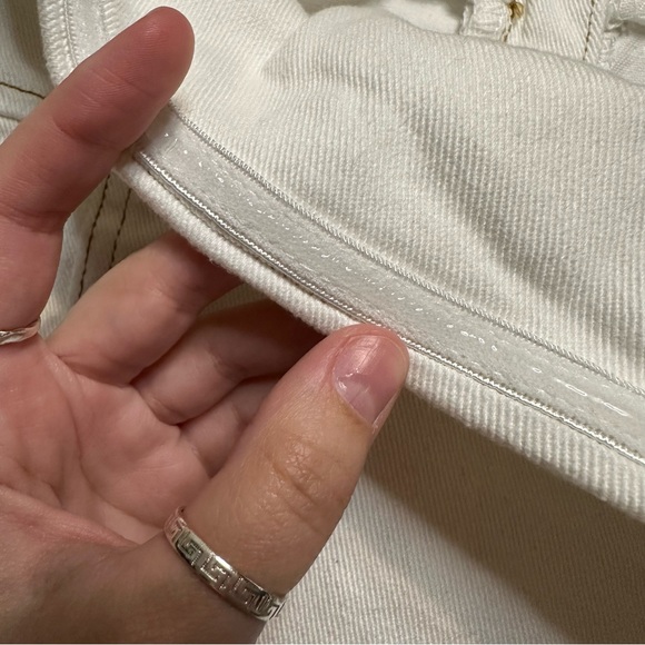 LIKE NEW Forever 21 Jean Strapless Top - Picture 3 of 5